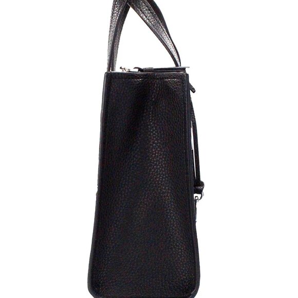 NWT ✅ Marc Jacobs Mini Grind Leather Tote Bag BLACK ✨ NWT - Picture 5 of 16